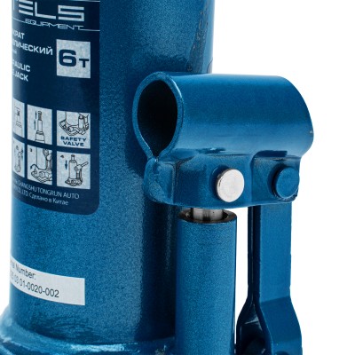 Домкрат гидравлический бутылочный, 6 т, h подъема 207-404 мм Stels Домкрат гидравлический бутылочный, 6 т, h подъема 207-404 мм Stels