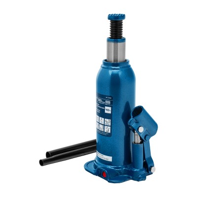 Домкрат гидравлический бутылочный, 10 т, h подъема 222-447 мм Stels