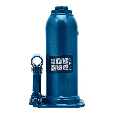 Домкрат гидравлический бутылочный, 10 т, h подъема 222-447 мм Stels