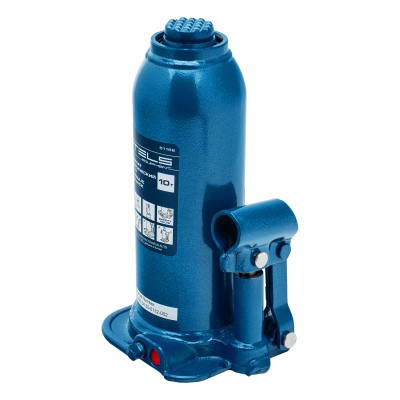 Домкрат гидравлический бутылочный, 10 т, h подъема 222-447 мм Stels