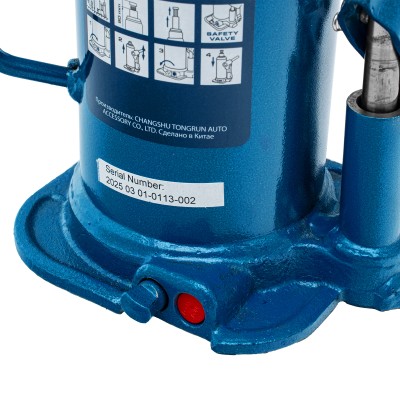 Домкрат гидравлический бутылочный, 12 т, h подъема 227-457 мм Stels Домкрат гидравлический бутылочный, 12 т, h подъема 227-457 мм Stels