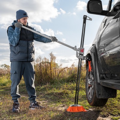 Домкрат реечный, 3 т, высота подъема 115-1315 мм, High Jack Matrix