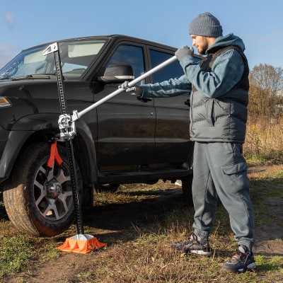 Домкрат реечный, 3 т, высота подъема 115-1315 мм, High Jack Matrix