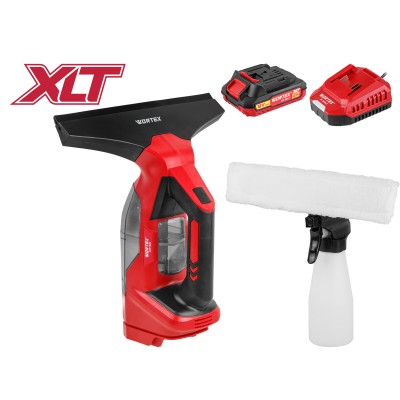 Аккум. стеклоочиститель WORTEX CWV 1828 в кор. ALL1 XLT SET 1х2 А*ч, 18 В, 280 мм, 100 мл, пульвери