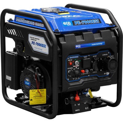 Электростанция (генератор инверторный бензиновый) ECO PE-7000ESI