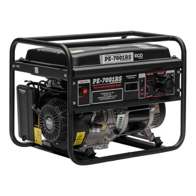 Электростанция (генератор бензиновый) ECO PE-7001RS ("Black Edition")