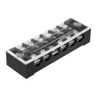 Блок зажимов клеммный БЗН ТВ-2506 2,5мм2 25A 6 пар REXANT