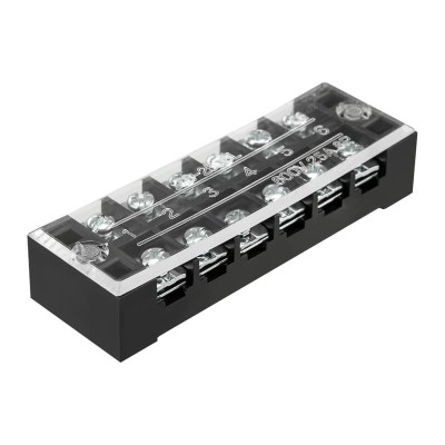 Блок зажимов клеммный БЗН ТВ-2506 2,5мм2 25A 6 пар REXANT