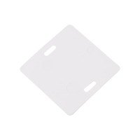 Бирка кабельная «У-134» (Большой квадрат) белая (100 шт/уп) REXANT