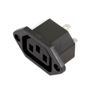 Сетевое гнездо на корпус ("мама" контакт) REXANT Сетевое гнездо на корпус ("мама" контакт) REXANT