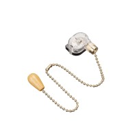 Выключатель для настенного светильника c деревянным наконечником «Gold», индивидуальная упаковка, 1 шт. REXANT Выключатель для настенного светильника c деревянным наконечником «Gold», индивидуальная упаковка, 1 шт. REXANT