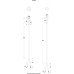 Соединительный кабель (2pin) герметичный (IP67) 2х0.35мм²  прозрачный  REXANT