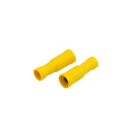 Разъем штекерный изолированный гнездо 5 мм 4-6 мм² (РШи-м 6.0-5/РШИм 5,5-6-4) желтый REXANT
