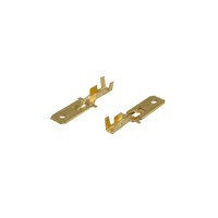 Клемма плоская штекер 6.3 мм 0.75-1.5 мм² (РП-п 1.5-(6.3) L = 25,5 мм) REXANT