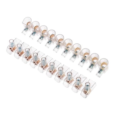 Концевой зажим винтовой изолированный КЗВИ 10 мм² (10х1) (10 шт./уп.) REXANT