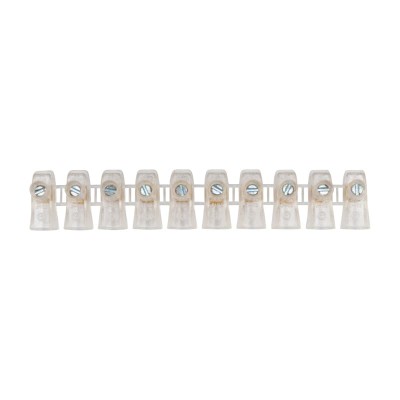 Концевой зажим винтовой изолированный КЗВИ 4 мм²  (10х1) (10 шт./уп.)REXANT