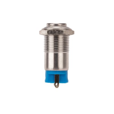 Кнопка антивандальная Ø12 Б/Фикс (2с) OFF-(ON) выпуклая (A12-B2) REXANT