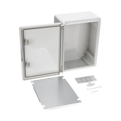 Корпус пластиковый ЩМПп с монтажной панелью 400х300х170мм, АБС, УХЛ1, IP65 REXANT Корпус пластиковый ЩМПп с монтажной панелью 400х300х170мм, АБС, УХЛ1, IP65 REXANT