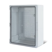 Корпус пластиковый ЩМПп с прозрачной дверцей и монтажной панелью 350х250х150мм, АБС, УХЛ1, IP65 REXANT Корпус пластиковый ЩМПп с прозрачной дверцей и монтажной панелью 350х250х150мм, АБС, УХЛ1, IP65 REXANT