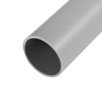 Труба гладкая жесткая ПВХ Ø16 мм, 2-метровая серая REXANT Труба гладкая жесткая ПВХ Ø16 мм, 2-метровая серая REXANT