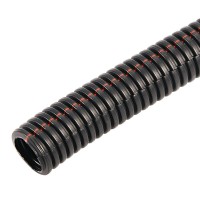 Труба автомобильная гофрированная ПП, Ø12,7мм, разрезная, негорючая (бухта 50 м/уп) Труба автомобильная гофрированная ПП, Ø12,7мм, разрезная, негорючая (бухта 50 м/уп)