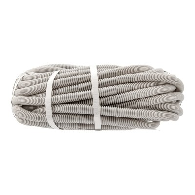 Труба гофрированная из ПВХ, с зондом, Ø25мм (бухта 25 м/уп) REXANT Труба гофрированная из ПВХ, с зондом, Ø25мм (бухта 25 м/уп) REXANT