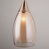 Подвесной светильник со стеклянным плафоном 50085/1 золото