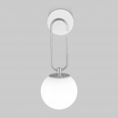 Настенный светильник со стеклянным плафоном 70143 белый