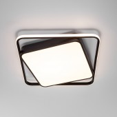 Потолочный светодиодный светильник с регулировкой яркости и цветовой температуры 90252/1 черный