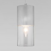 Подвесной светильник в стиле лофт 50233/1 серебро