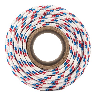 Фал плетеный полипропиленовый с сердечником, 8 мм, L 100 м, 16-прядный, Сибртех Фал плетеный полипропиленовый с сердечником, 8 мм, L 100 м, 16-прядный, Сибртех