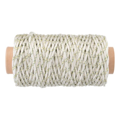 Фал плетеный капроновый с сердечником, 6 мм, L 100 м, 16-прядный, Сибртех