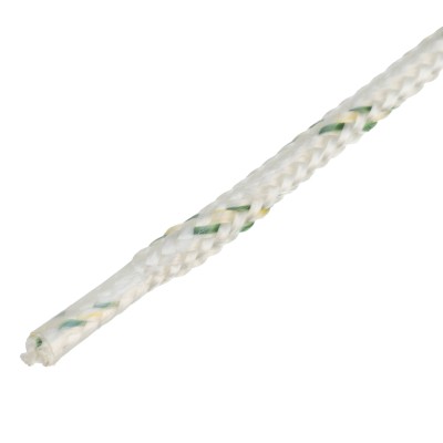 Фал плетеный капроновый с сердечником, 6 мм, L 100 м, 16-прядный, Сибртех