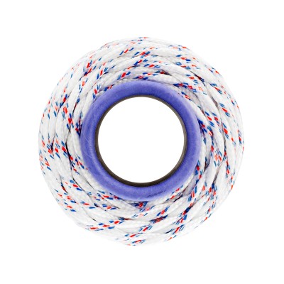 Фал плетеный полипропиленовый с сердечником, 6 мм, L100 м, 16-прядный, Сибртех
