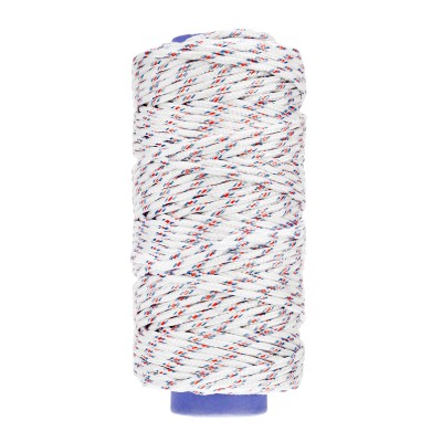 Фал плетеный полипропиленовый с сердечником, 6 мм, L100 м, 16-прядный, Сибртех