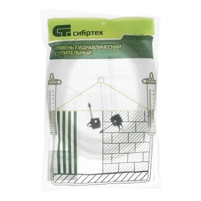 Гидроуровень, L 20 м, D 8 мм, со шкалой Сибртех