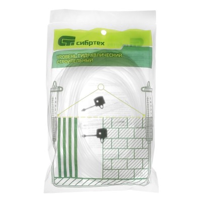 Гидроуровень, L 25 м, D 8 мм, со шкалой Сибртех