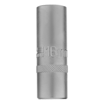 Головка торцевая свечная, двенадцатигранная, 16 мм, под квадрат 1/2 Stels