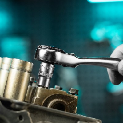 Набор торцевых головок, 3/8, двенадцатигранные, CrV, 10 шт, 8-19 мм Stels