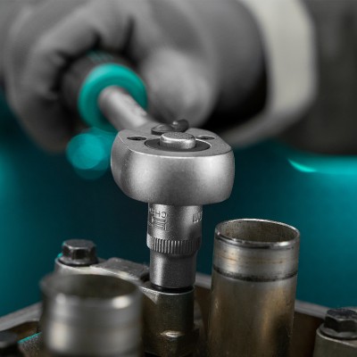 Набор торцевых головок, 3/8", головки 7 - 22 мм, с трещот. ключом, CrV,11 предметов Stels Набор торцевых головок, 3/8", головки 7 - 22 мм, с трещот. ключом, CrV,11 предметов Stels