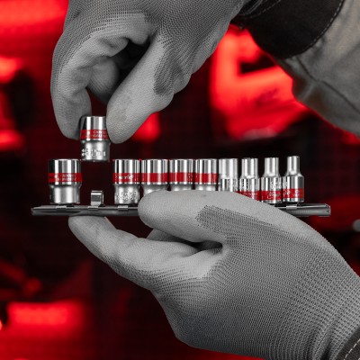 Набор универсальных торцевых головок 1/4", Spline, CrV, 4-13мм, 10 штук Matrix Набор универсальных торцевых головок 1/4", Spline, CrV, 4-13мм, 10 штук Matrix