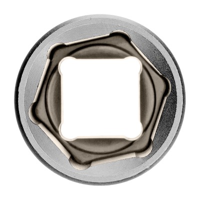 Головка торцевая, 20 мм, шестигранная, CrV, под квадрат 1/2 Stels