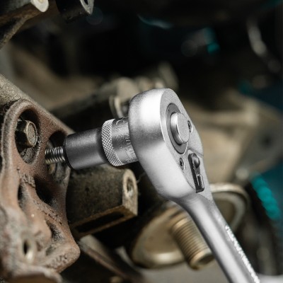 Набор торцевых головок, 1/2, двенадцатигранные, CrV, 10 шт, 10-22 мм Stels