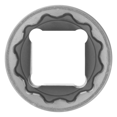 Головка торцевая, 19 мм, двенадцатигранная, CrV, под квадрат 1/2, хромированная Stels Головка торцевая, 19 мм, двенадцатигранная, CrV, под квадрат 1/2, хромированная Stels