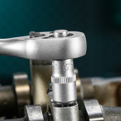 Набор торцевых головок, 1/4", головки 4 - 13 мм, с трещот. ключом, CrV,11 предметов Stels Набор торцевых головок, 1/4", головки 4 - 13 мм, с трещот. ключом, CrV,11 предметов Stels