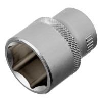 Головка торцевая, 23 мм, шестигранная, CrV, под квадрат 1/2 Stels