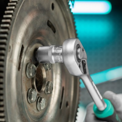 Набор торцевых головок, 1/2, шестигранные, CrV, 10 шт, 10-22 мм Stels