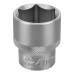 Головка торцевая, 24 мм, шестигранная, CrV, под квадрат 1/2 Stels