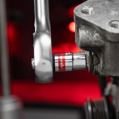 Набор торцевых головок 3/8", 6 гранные, CrV, 8-19мм, 10 штук Matrix