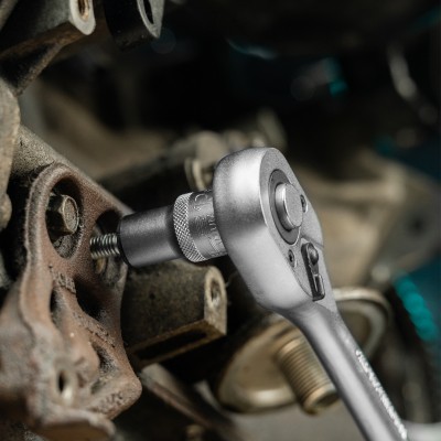 Набор торцевых головок, 1/2, шестигранные, CrV, 10 шт, 10-22 мм Stels